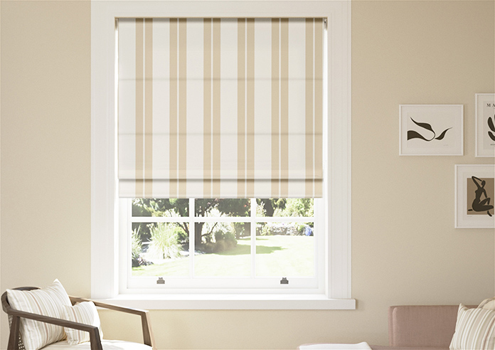 The British Stripe Co. Edward, Dover No.1 - Twist&Fit Roman Blind - Image 3